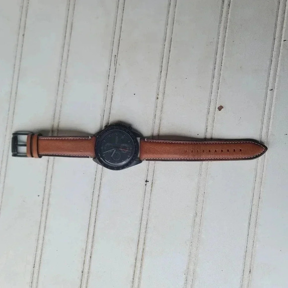 Fossil Decker CH2050 Chronograph Tachyometer Date Black Men's Watch No Battery - Picture 2 of 6